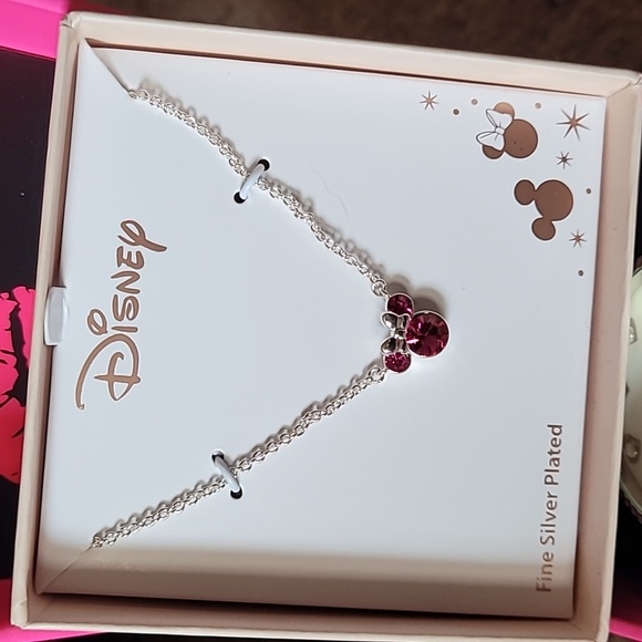 Disney Minnie Mouse Necklace Disney Minnie Mouse Necklace Disney Minnie Mouse Ne - Picture 7 of 17